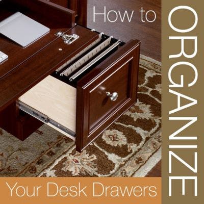 How to Organize Your Desk Drawers and Keep Them That Way