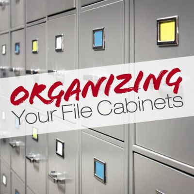 Tips On Organizing Your File Cabinets
