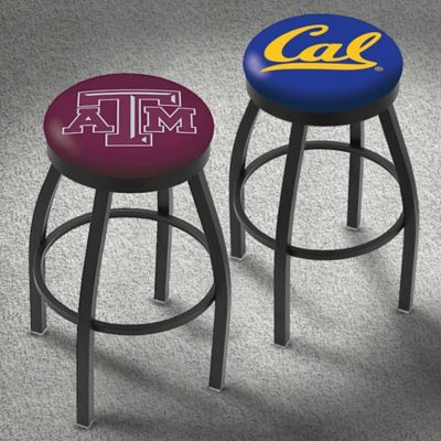 Furnish Your Basement or Bar With Our College Team Logo Bar Stools!