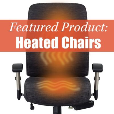 Turn Up the Heat This Winter With Our Heated Office Chairs!