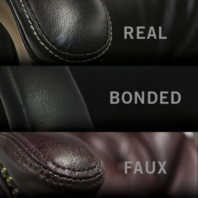 What are the Differences Between Real, Bonded and Faux Leather?
