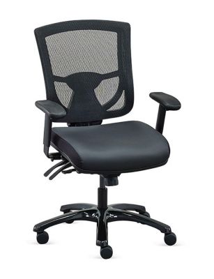 Task Chairs link featuring a Mesh Back 24/7 Ergonomic Chair with Polyurethane Seat on a white background.